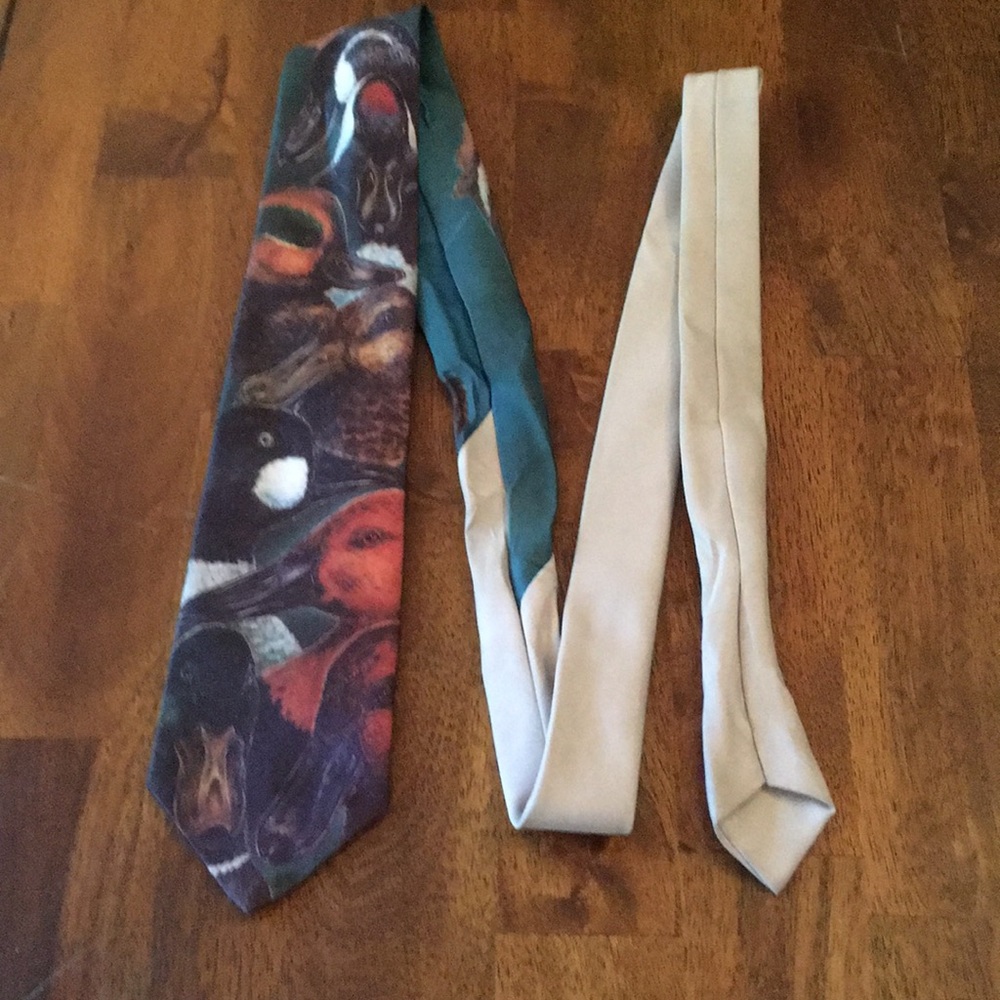Ralph Marlin wild ducks tie